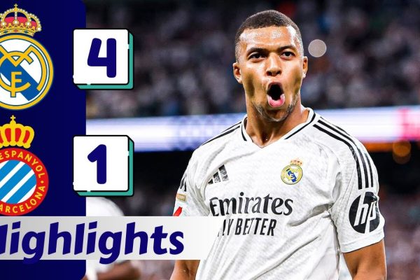 Real Madrid Hajar Espanyol 4-1: Dominasi Los Blancos di La Liga